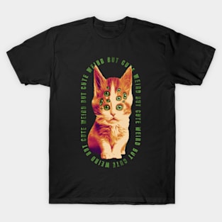 Alien Cat Weird But Cute T-Shirt